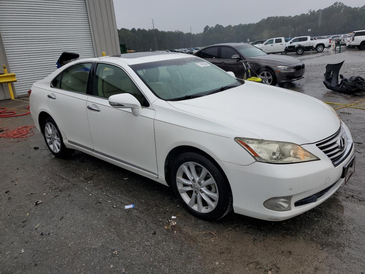 2012 Lexus ES VIN JTHBK1EG1C2480488 Copart auction photo, top/roof damage thumbnail 4