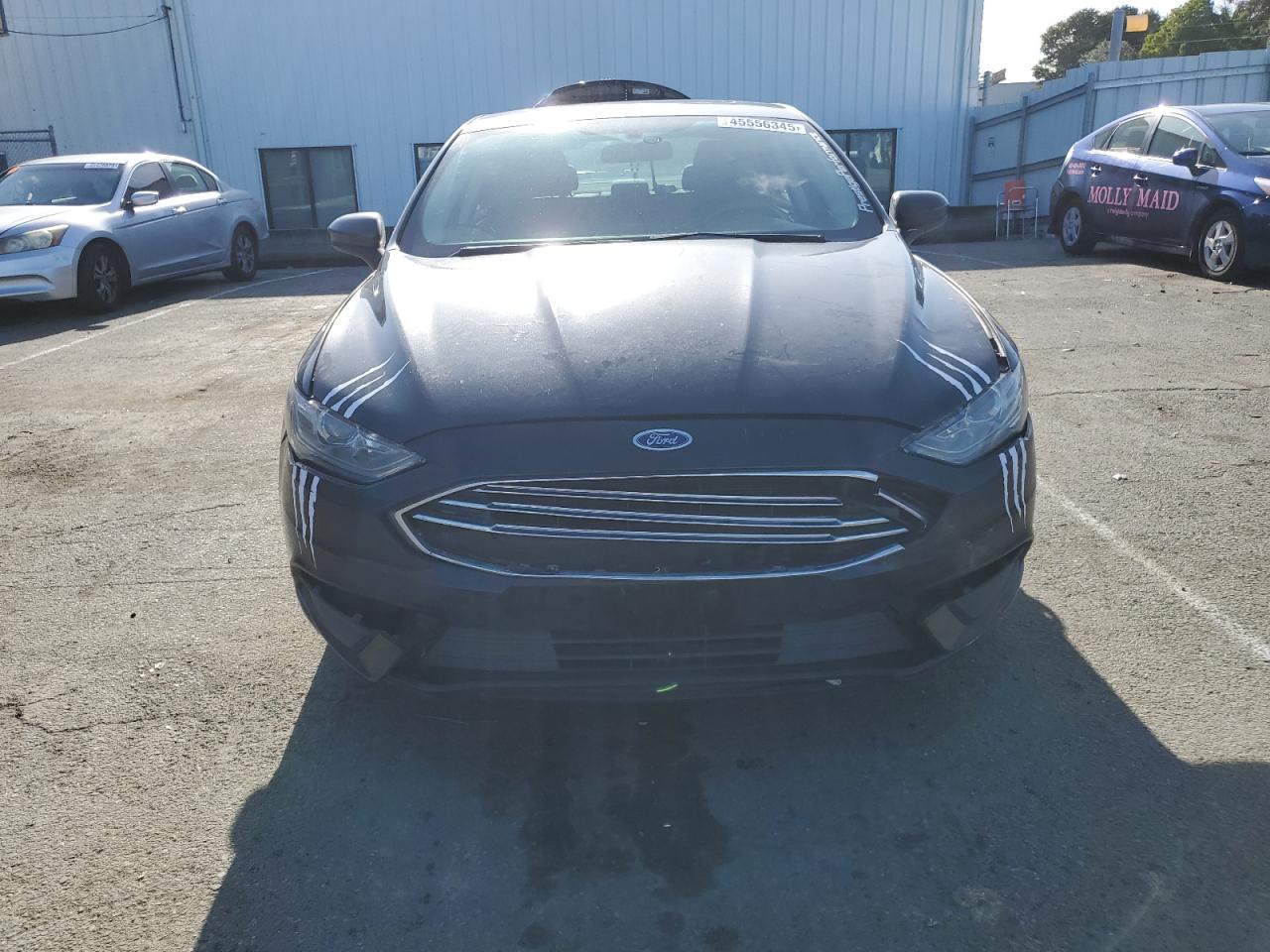 2017 Ford Fusion VIN 3FA6P0LU7HR344057 Copart auction photo, front end / all over damage thumbnail 5
