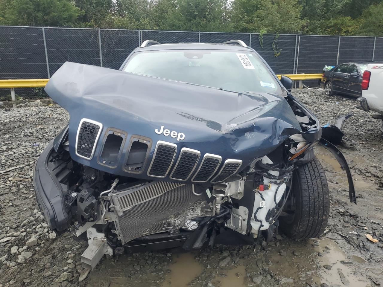2021 Jeep Grand Cherokee VIN 1C4PJLCB4MD119839 Copart auction photo, front end / undercarriage damage thumbnail 5