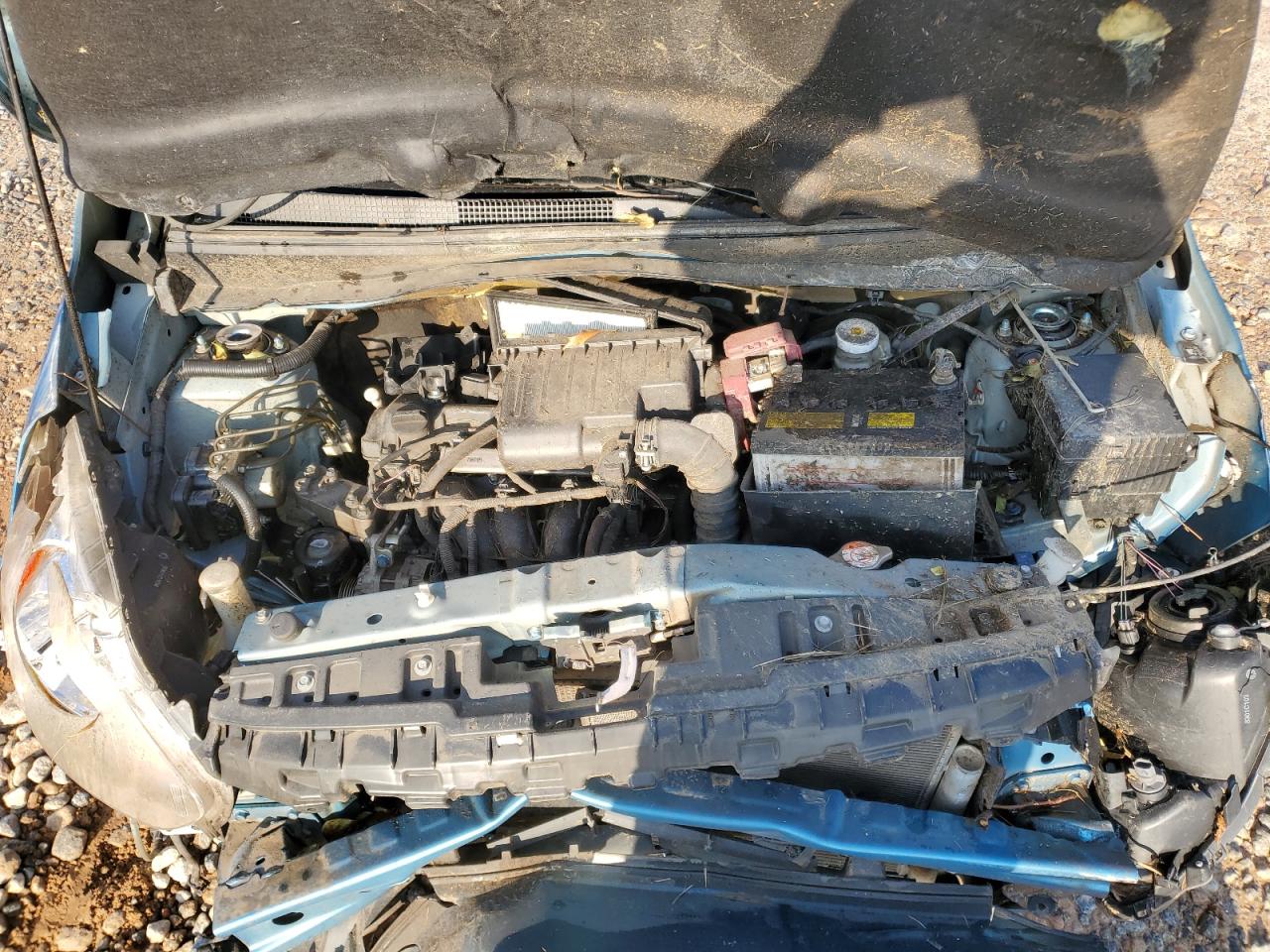 2019 Mitsubishi Mirage VIN ML32A3HJ7KH012917 Copart auction photo, rollover damage thumbnail 12