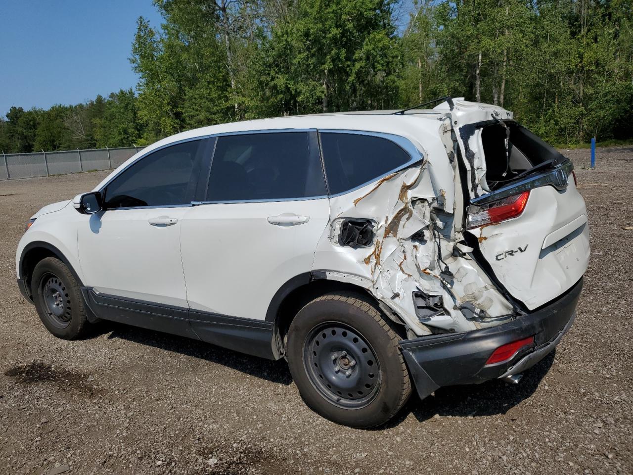 2019 Honda CR-V VIN 2HKRW2H55KH144117 Copart auction photo, rear end / front end damage thumbnail 2