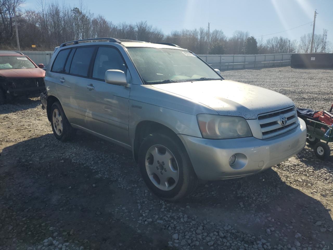 2006 Toyota Highlander VIN JTEEP21A660154463 Copart auction photo, rear end damage thumbnail 4