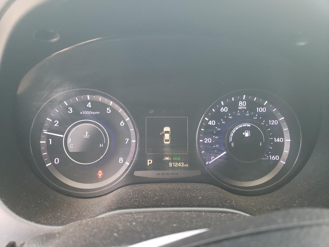 2015 Hyundai Azera VIN KMHFH4JG5FA476684 Copart auction photo, all over damage thumbnail 9