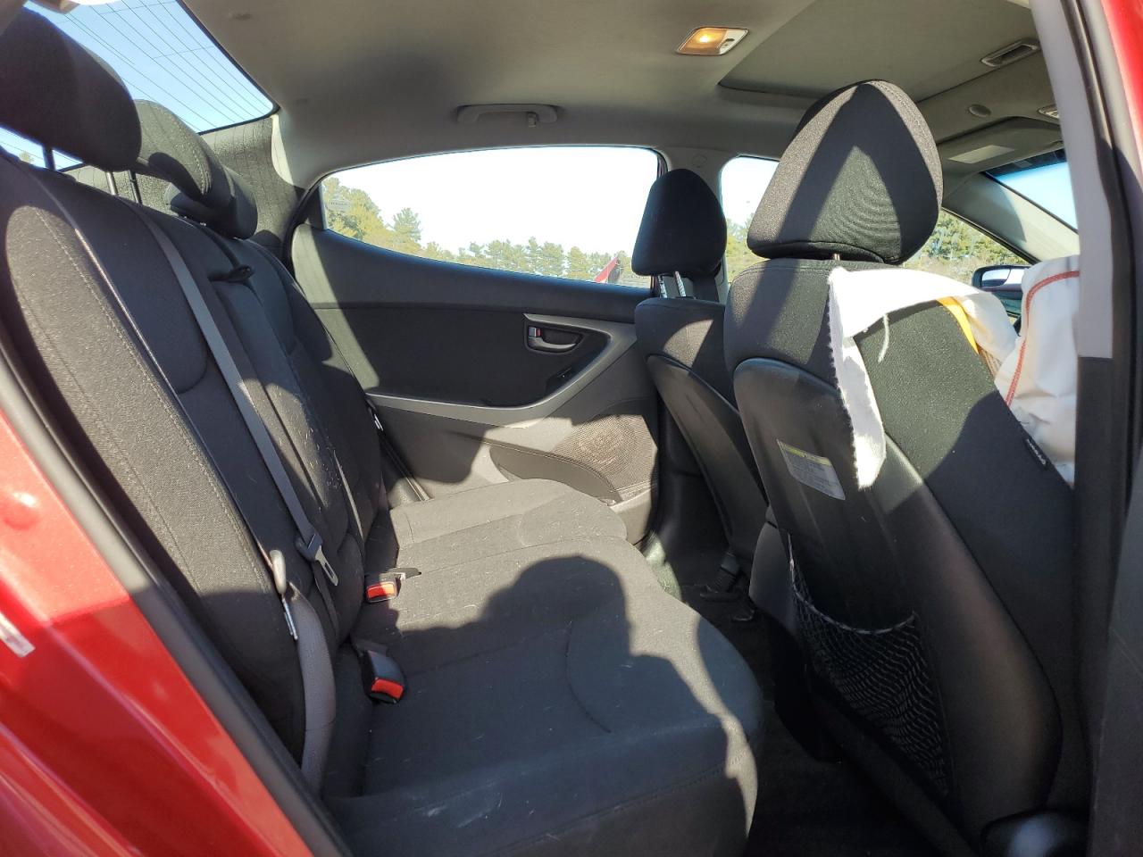 2015 Hyundai Elantra VIN KMHDH4AE5FU380803 Copart auction photo, front end / side damage thumbnail 10