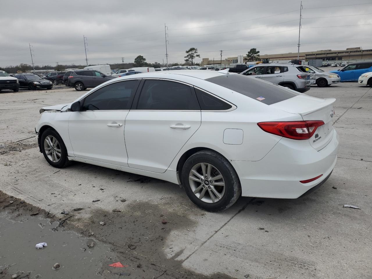 2017 Hyundai Sonata VIN 5NPE24AF3HH516586 Copart auction photo, front end damage thumbnail 2