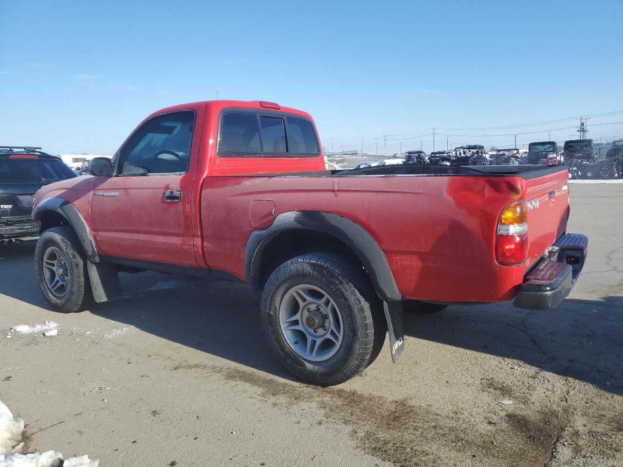 2001 Toyota Tacoma VIN 5TEPM62N41Z725309 Copart auction photo, front end / rear end damage thumbnail 2