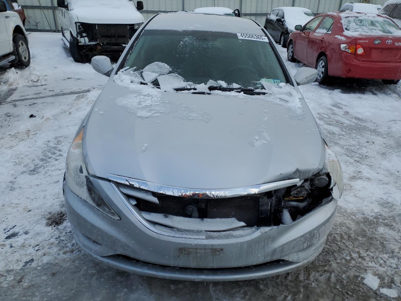 2012 Hyundai Sonata VIN 5NPEB4AC4CH448216 Copart auction photo, front end damage thumbnail 5