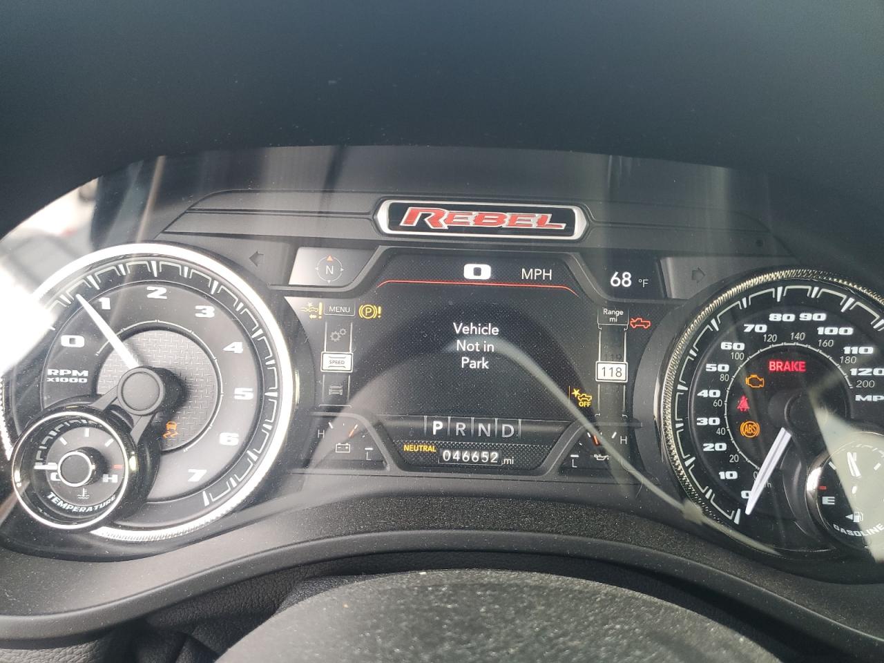 2021 RAM 1500 VIN 1C6SRFLT0MN806136 Copart auction photo, rear end / minor dent/scratches damage thumbnail 9