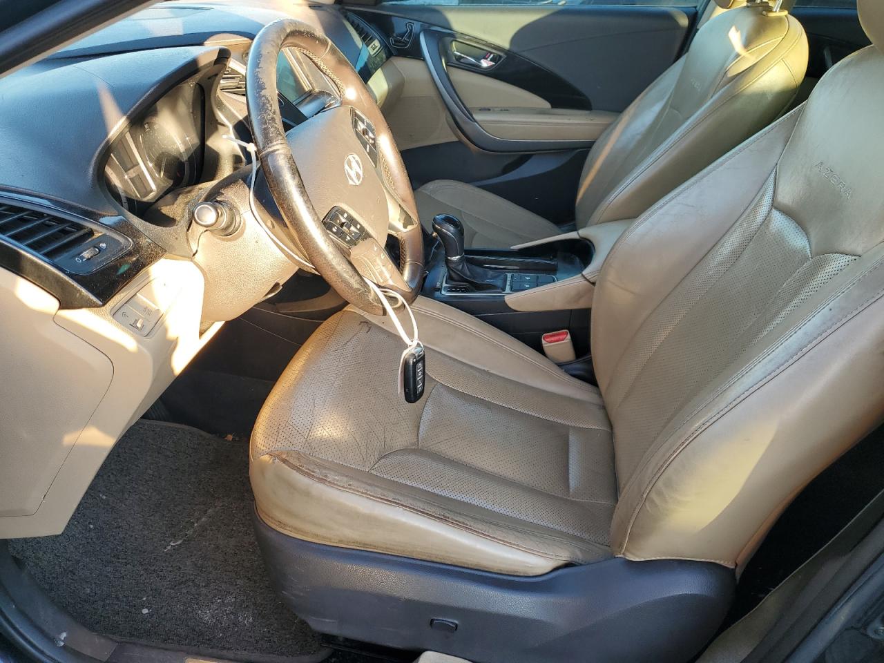 2013 Hyundai Azera VIN KMHFG4JG8DA227134 Copart auction photo, front end damage thumbnail 7