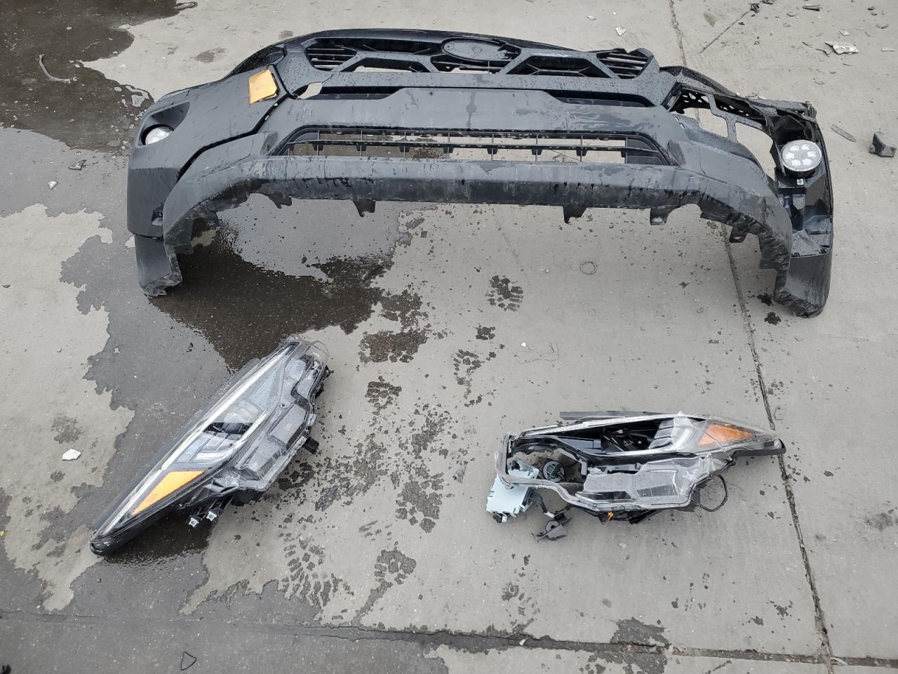 2024 Subaru XV VIN 4S4GUHU64R3724524 Copart auction photo, front end / side damage thumbnail 13