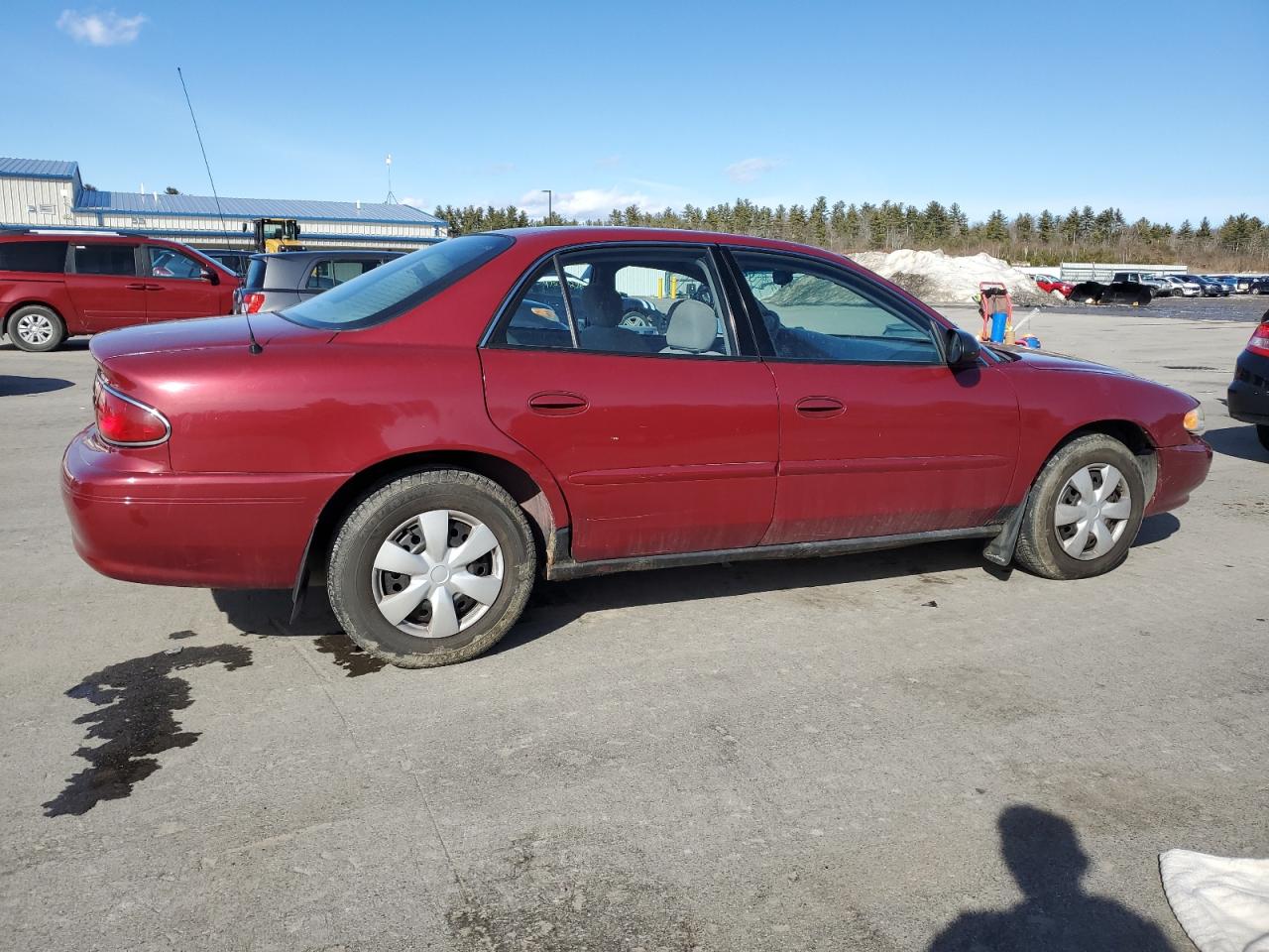 2004 Buick Century VIN 2G4WS52J641222524 Copart auction photo, front end damage thumbnail 3