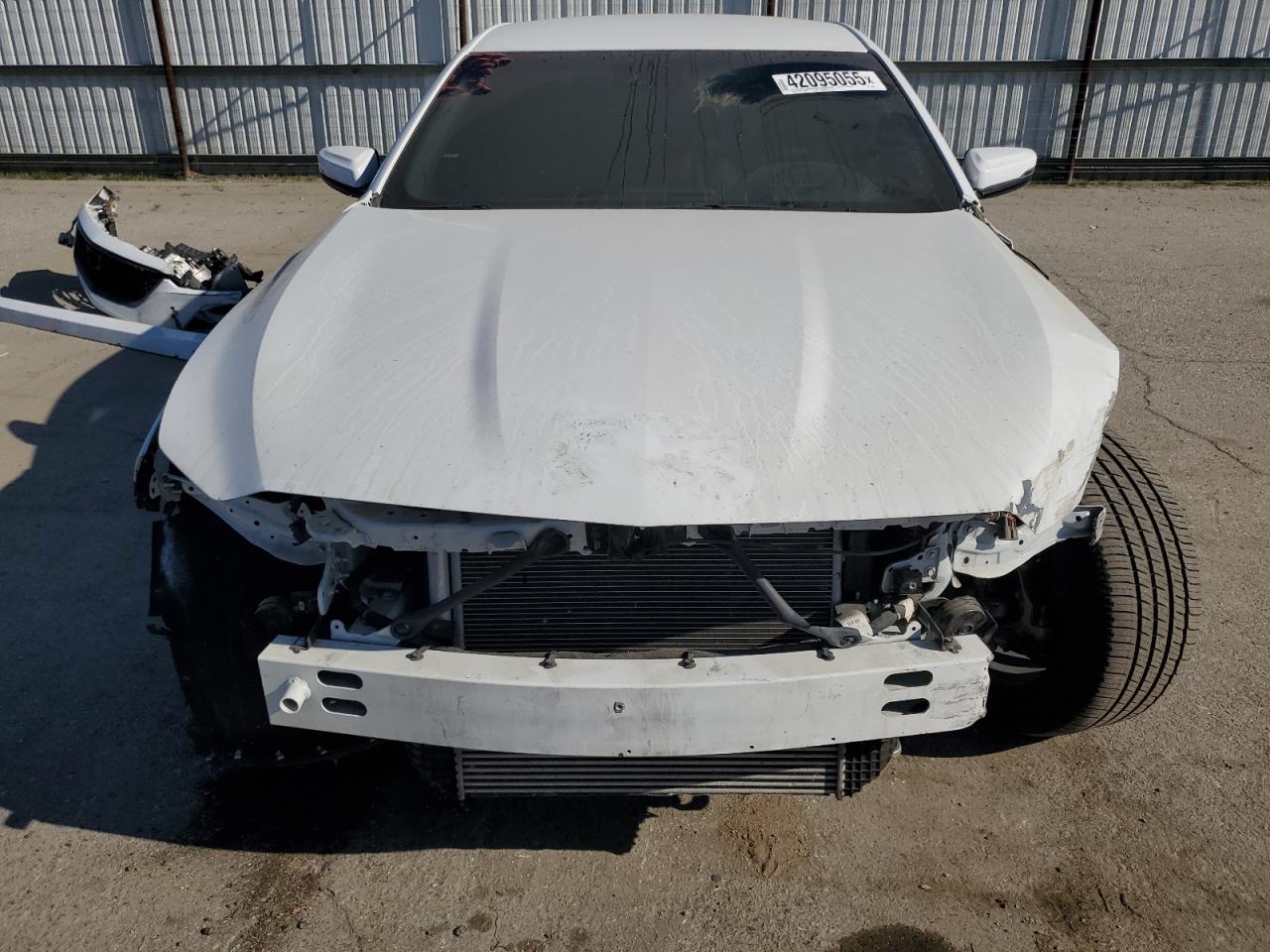 2022 Cadillac CT5 VIN 1G6DM5RK6N0136036 Copart auction photo, front end / side damage thumbnail 5