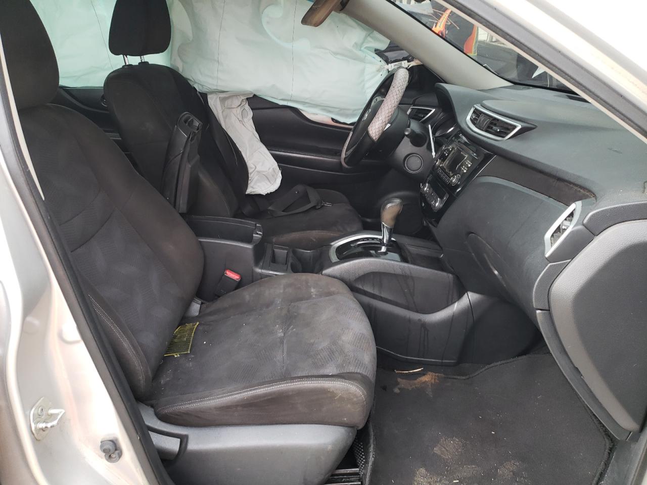 2015 Nissan Rogue VIN KNMAT2MT5FP551097 Copart auction photo, all over damage thumbnail 7