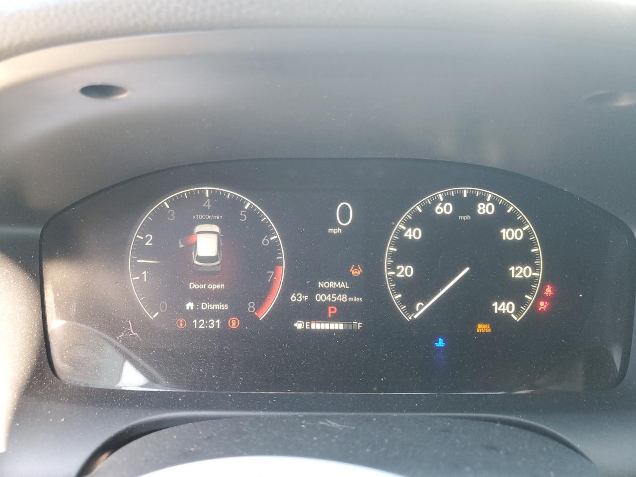 2024 Honda HR-V VIN 3CZRZ2H79RM783897 Copart auction photo, front end damage thumbnail 9