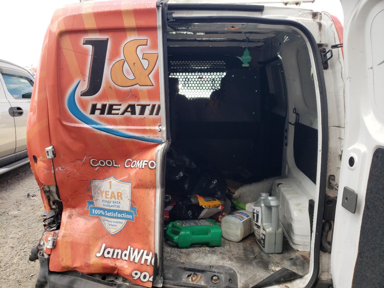 2015 Nissan NV VIN 3N6CM0KN1FK731917 Copart auction photo, front end / rear end damage thumbnail 10