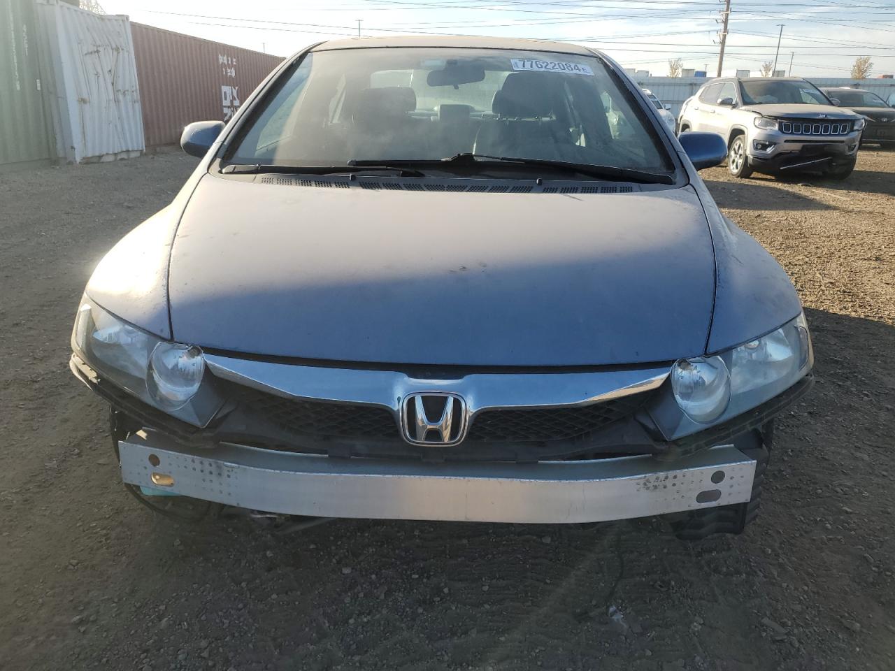 2010 Honda Civic VIN 2HGFA1F98AH549723 Copart auction photo, front end / side damage thumbnail 5