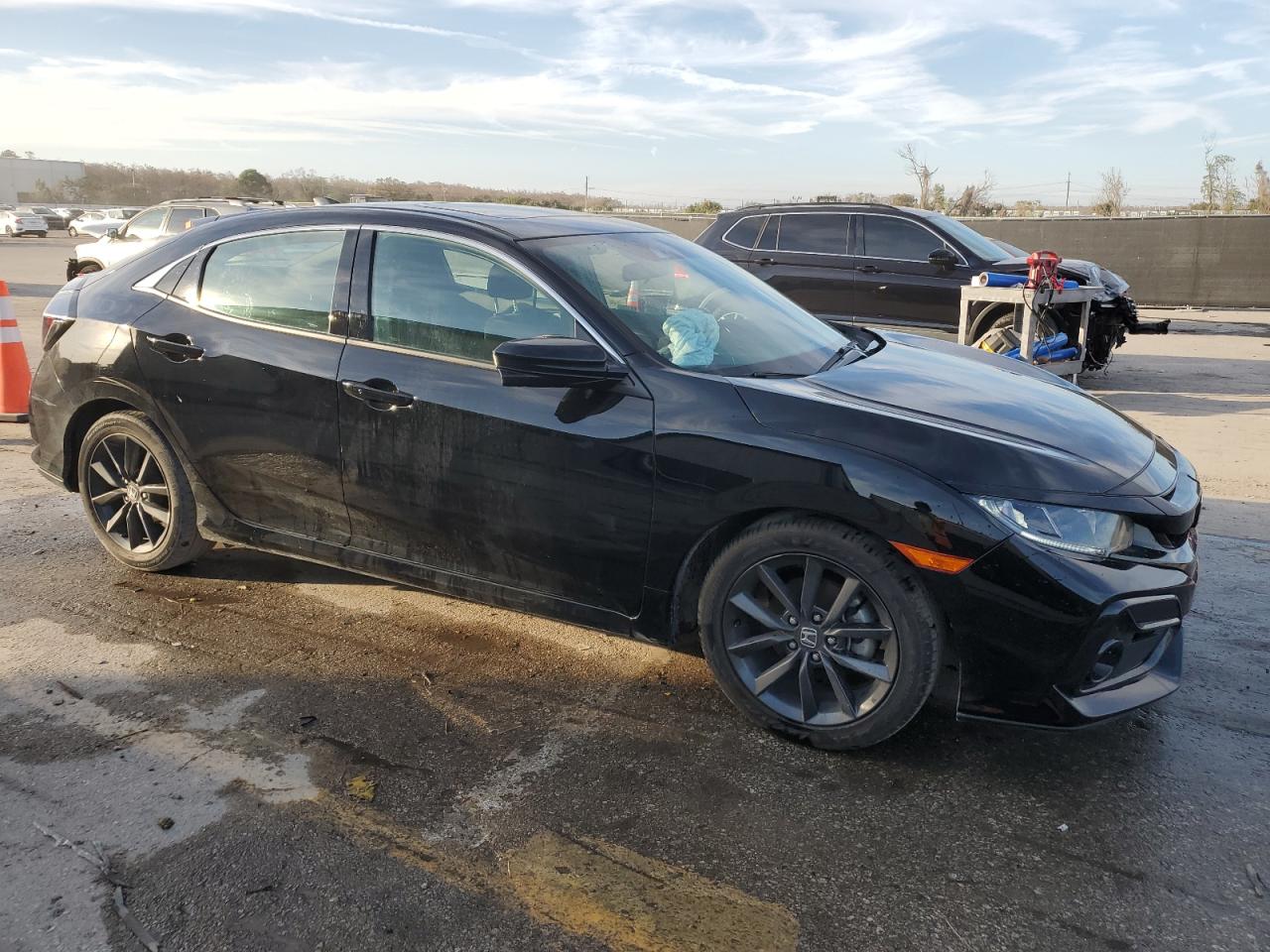 2021 Honda Civic VIN SHHFK7H64MU218941 Copart auction photo, front end damage thumbnail 4