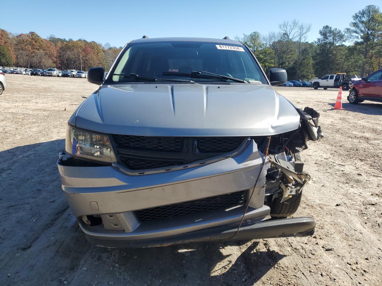 2018 Dodge Journey VIN 3C4PDCAB0JT218805 Copart auction photo, front end damage thumbnail 5