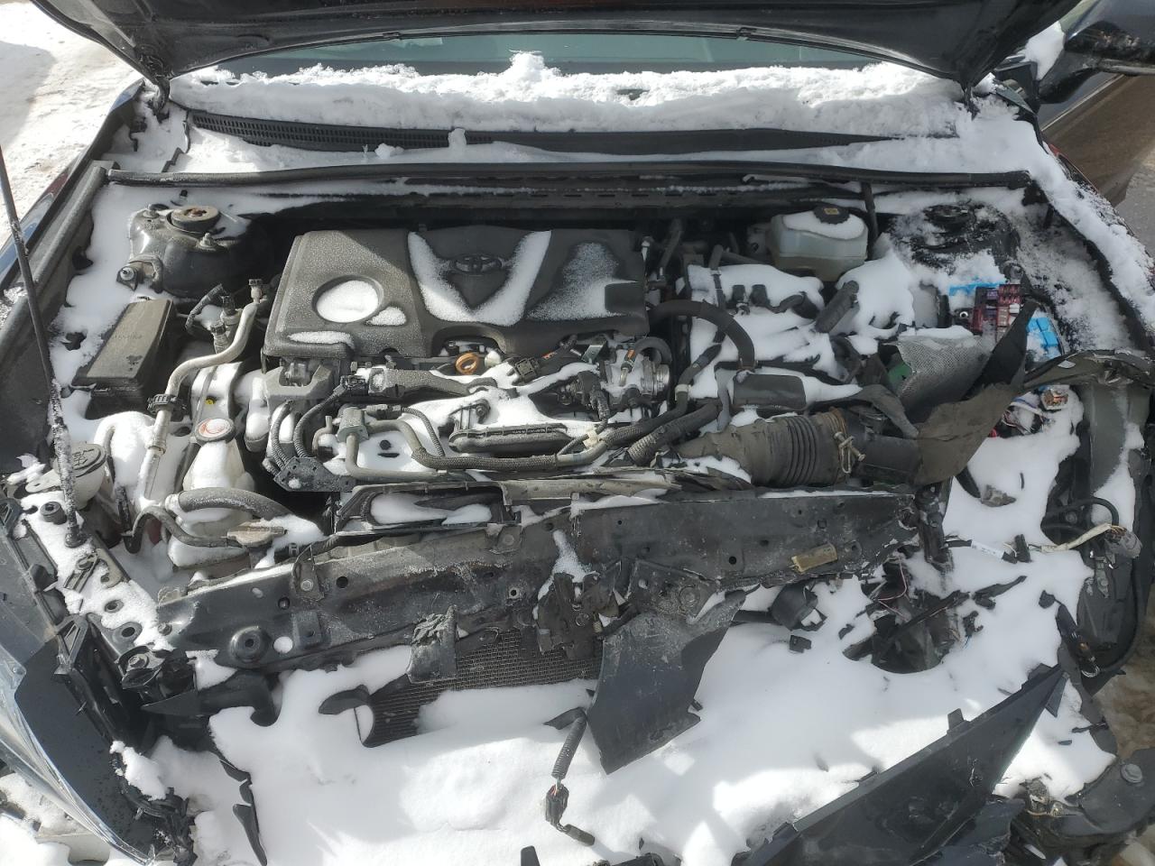 2021 Toyota Camry VIN 4T1B21HK7MU016205 Copart auction photo, front end / side damage thumbnail 11