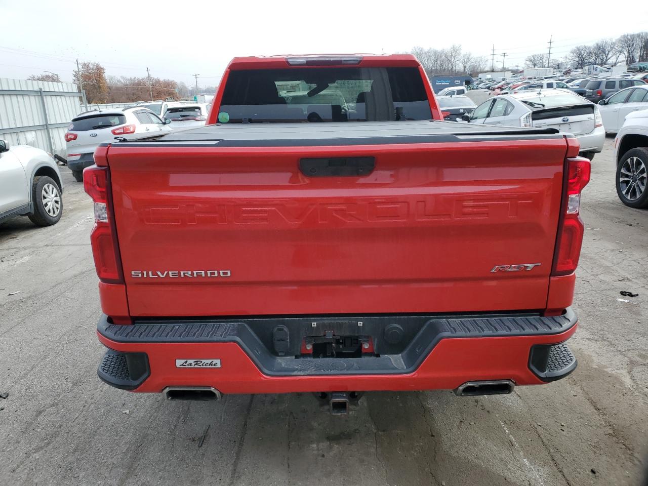 2019 Chevrolet Silverado VIN 1GCRYEED5KZ230298 Copart auction photo, front end / side damage thumbnail 6