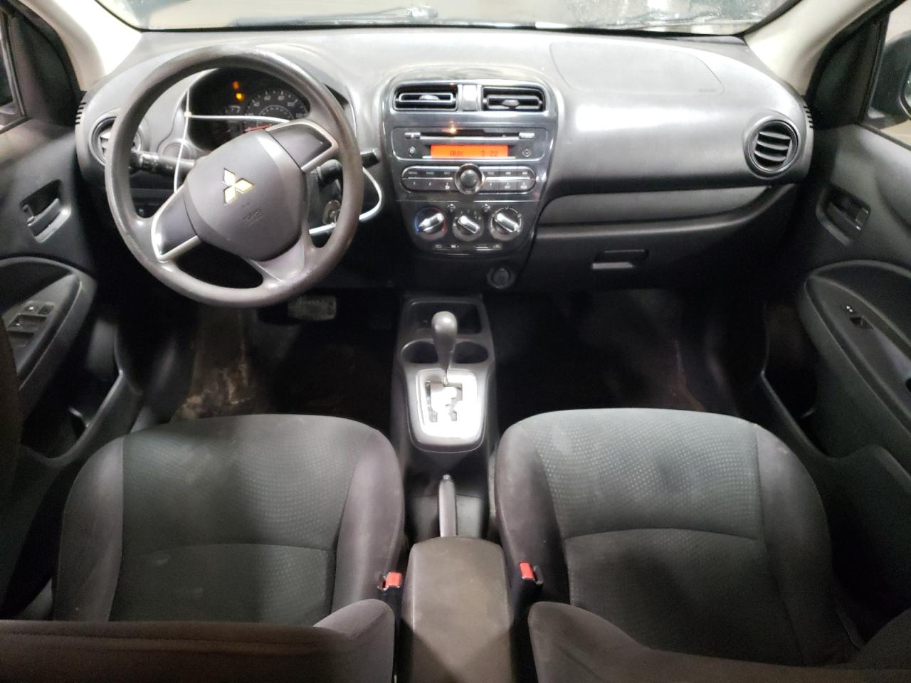 2017 Mitsubishi Mirage VIN ML32F3FJ2HHF19367 Copart auction photo, front end / rear end damage thumbnail 8