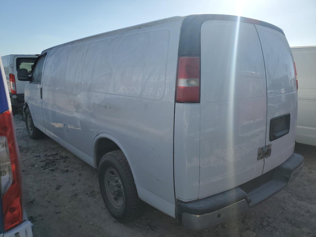 2013 Chevrolet Express VIN 1GCZGUCL6D1171786 Copart auction photo, normal wear damage thumbnail 2