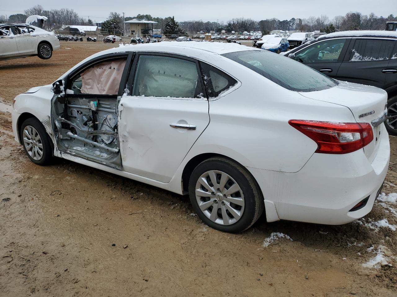 2019 Nissan Sentra VIN 3N1AB7AP0KY395151 Copart auction photo, side damage thumbnail 2