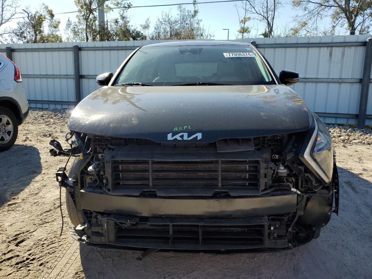 2023 KIA Sportage VIN 5XYK33AF0PG004512 Copart auction photo, front end / undercarriage damage thumbnail 5