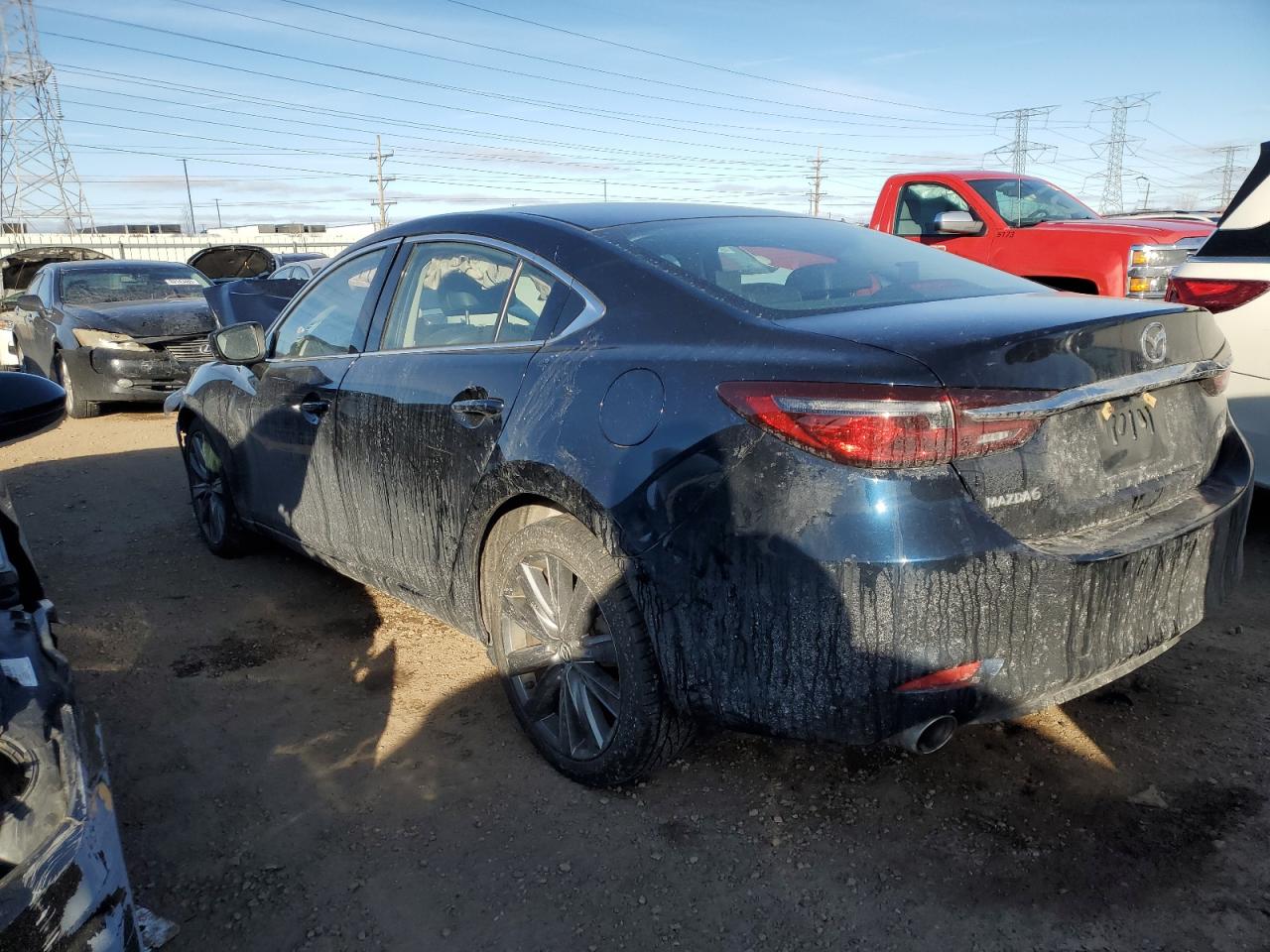 2019 Mazda 6 VIN JM1GL1VM9K1510254 Copart auction photo, front end damage thumbnail 2