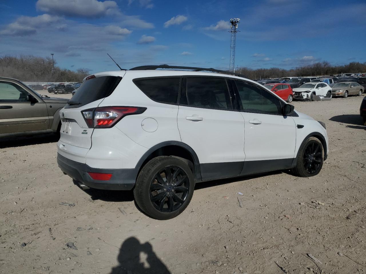 2017 Ford Escape VIN 1FMCU0GD4HUA13411 Copart auction photo, side / undercarriage damage thumbnail 3
