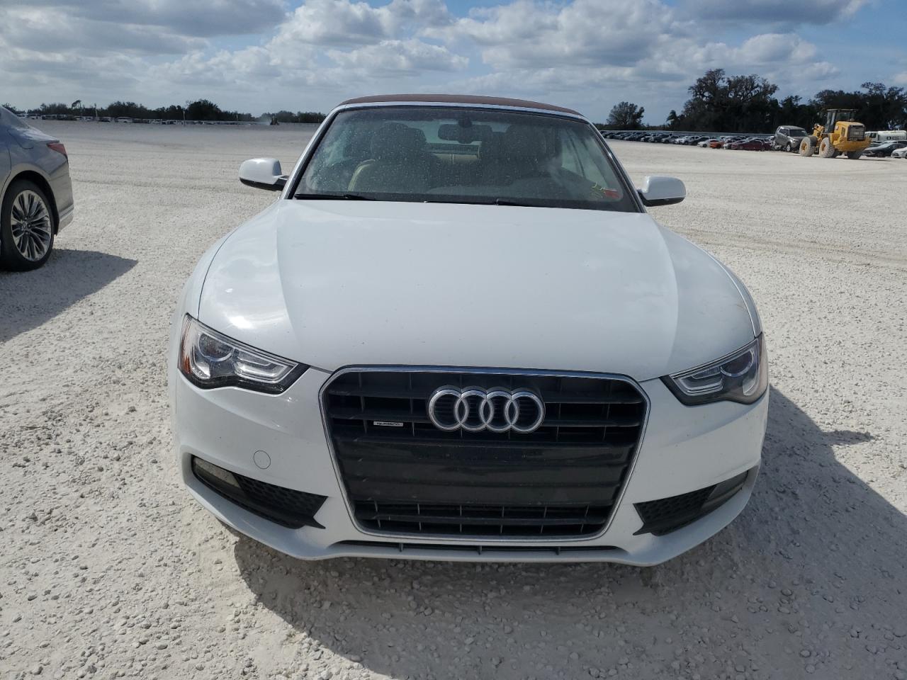 2014 Audi A5 VIN WAULFAFHXEN011111 Copart auction photo, water/flood damage thumbnail 5