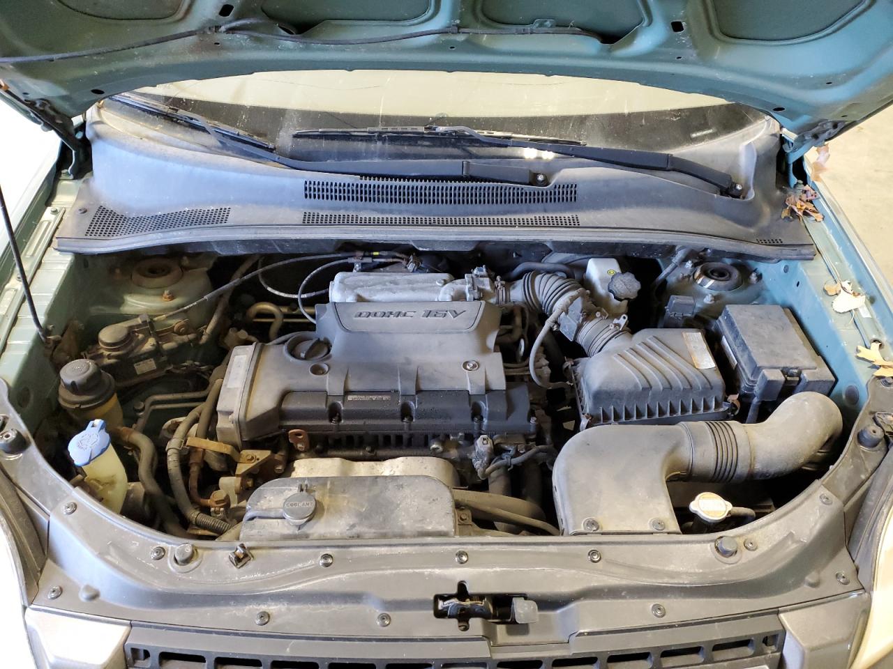 2008 KIA Sportage VIN KNDJF724687520637 Copart auction photo, all over damage thumbnail 11