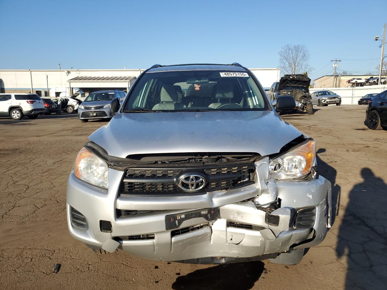 2012 Toyota RAV 4 VIN 2T3BF4DV1CW259696 Copart auction photo, front end / minor dent/scratches damage thumbnail 5
