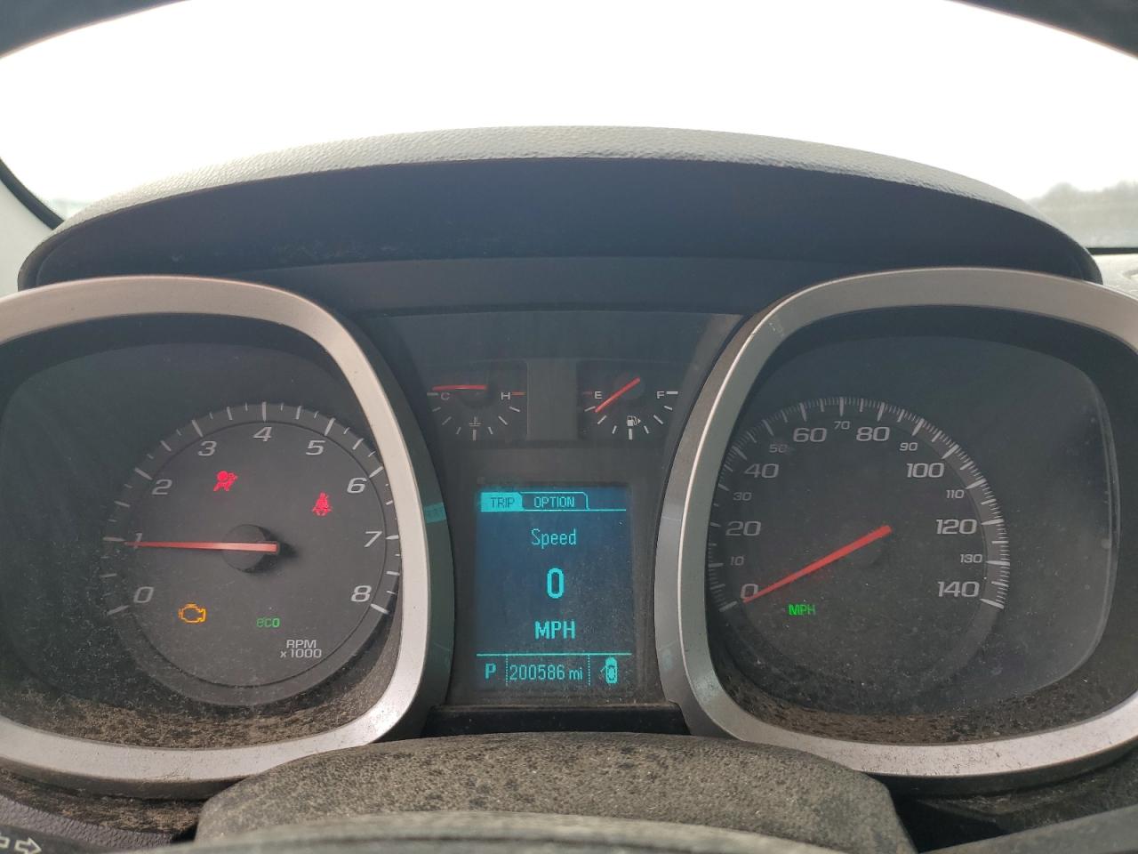 2014 Chevrolet Equinox VIN 2GNALCEK6E6153219 Copart auction photo, all over damage thumbnail 9