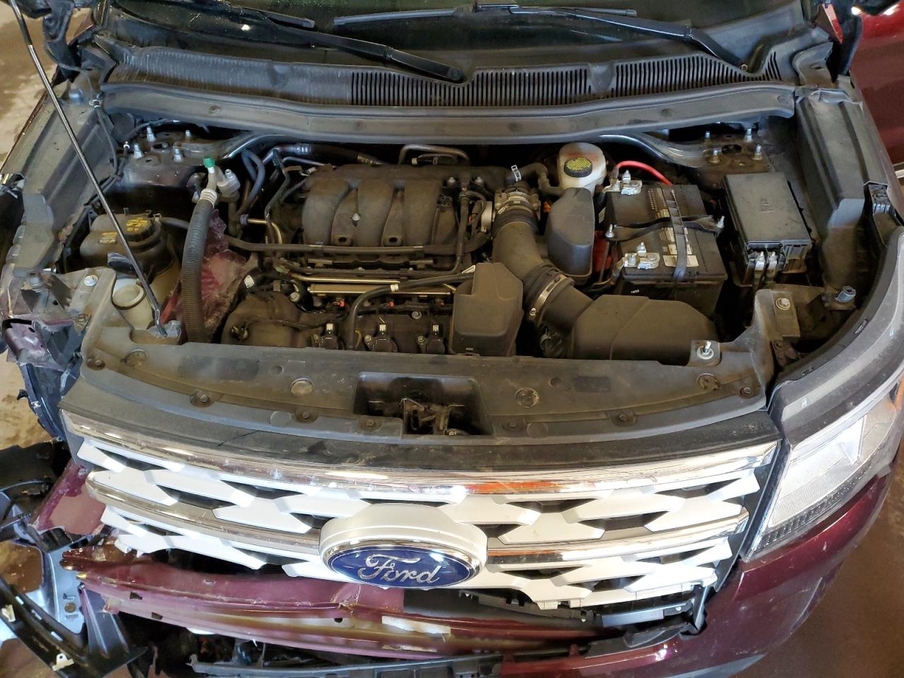 2018 Ford Explorer VIN 1FM5K8D8XJGC47805 Copart auction photo, front end damage thumbnail 12