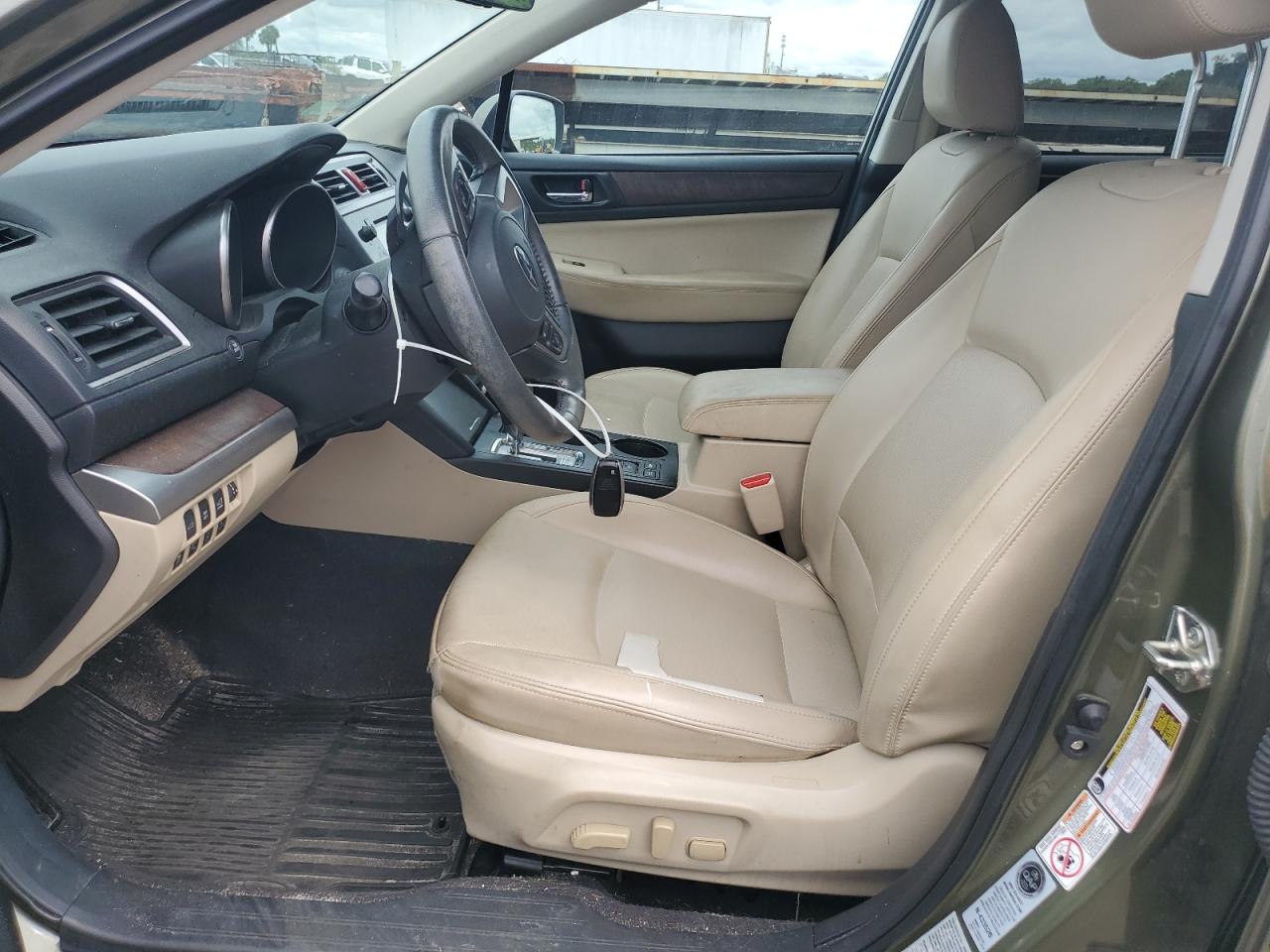 2017 Subaru Outback VIN 4S4BSANC9H3319317 Copart auction photo, water/flood damage thumbnail 7