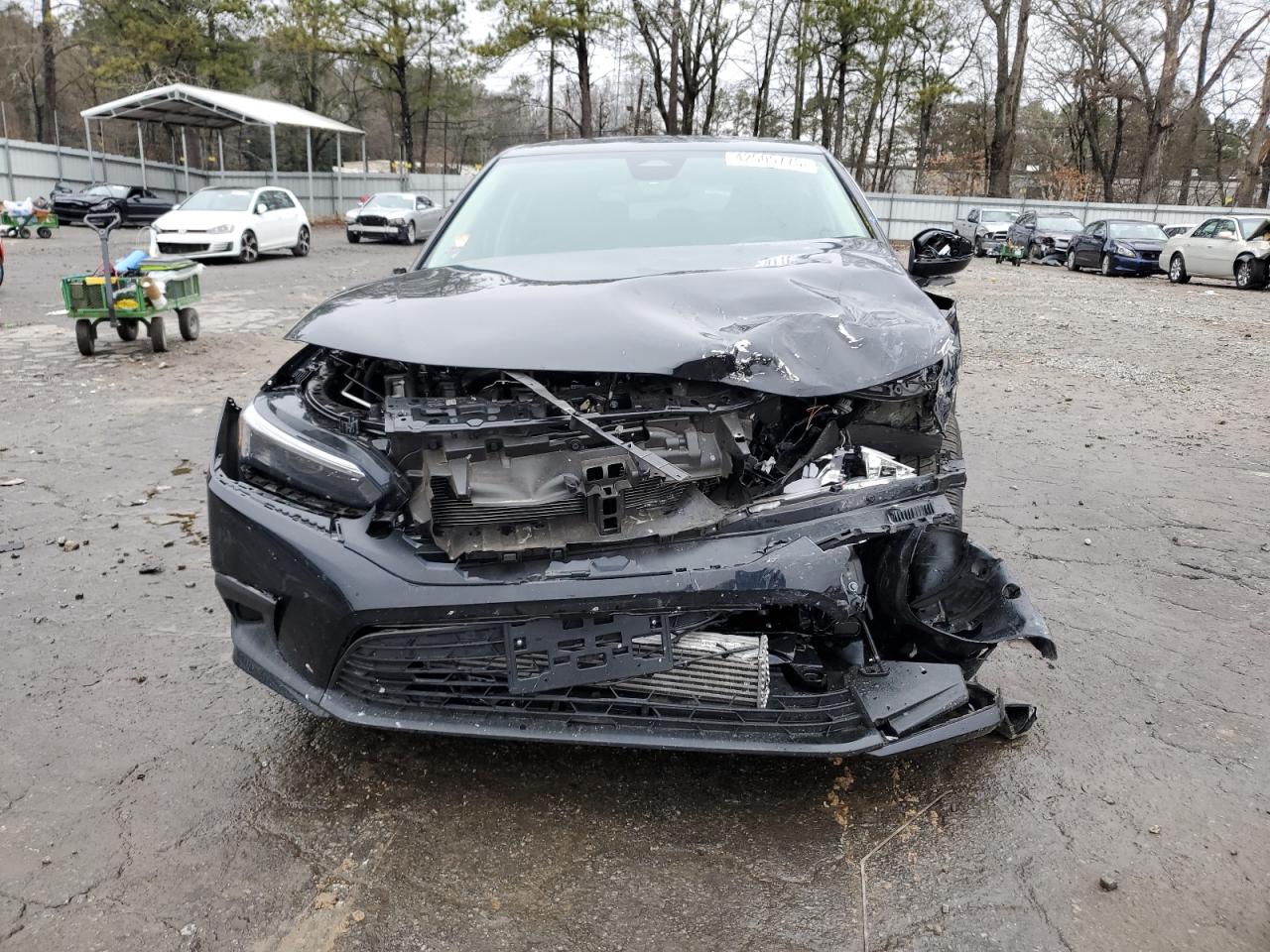 2023 Honda Civic VIN 19XFL1H73PE017272 Copart auction photo, front end / side damage thumbnail 5