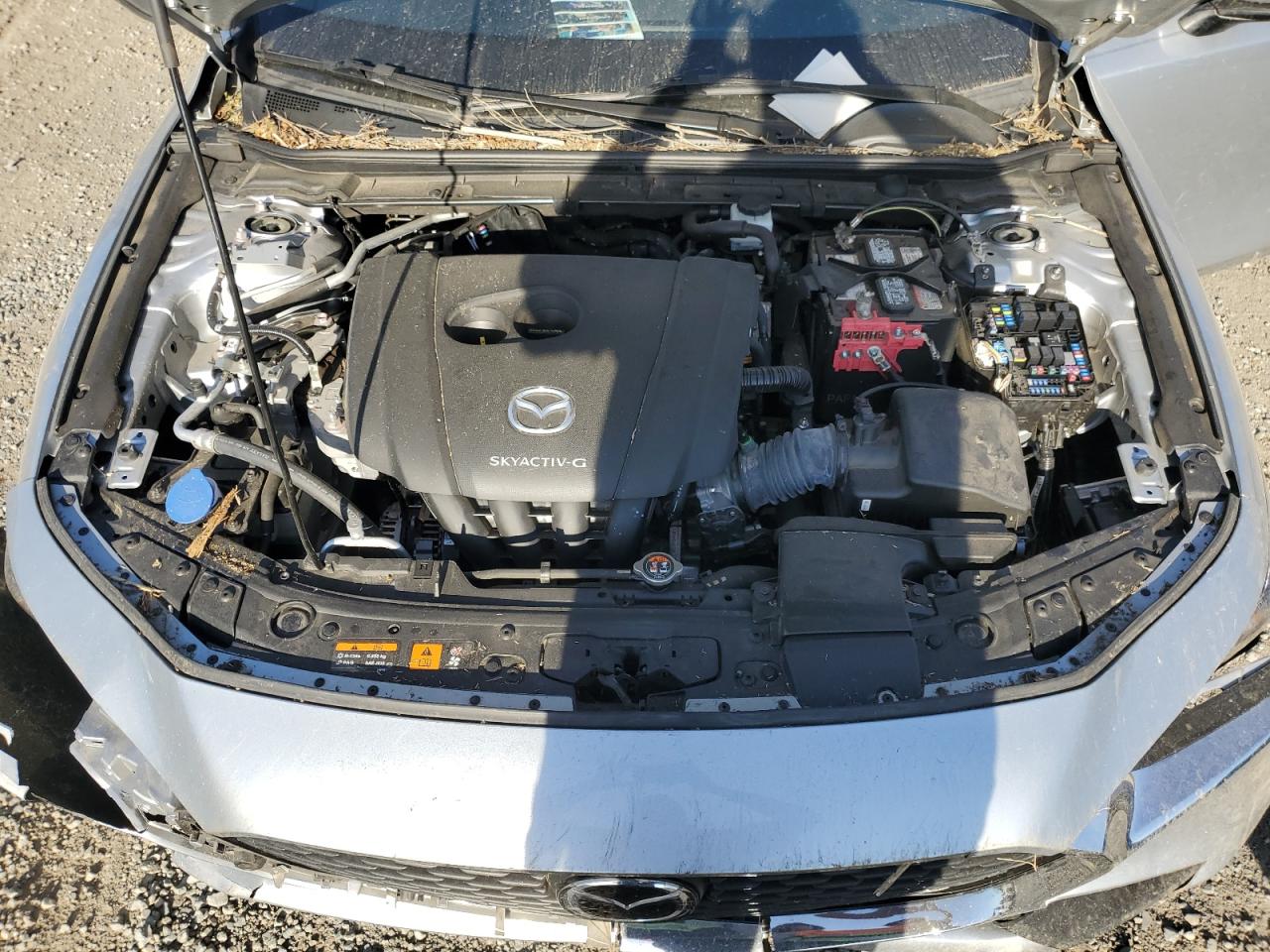 2021 Mazda 3 VIN JM1BPAA76M1326455 Copart auction photo, front end damage thumbnail 11