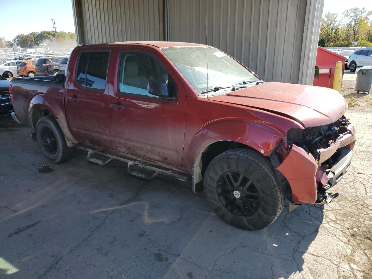 2019 Nissan Navara (Frontier) VIN 1N6AD0EV8KN779907 Copart auction photo, front end damage thumbnail 4