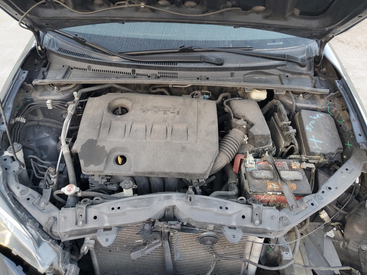 2018 Toyota Corolla VIN 5YFBURHE5JP809955 Copart auction photo, front end damage thumbnail 11
