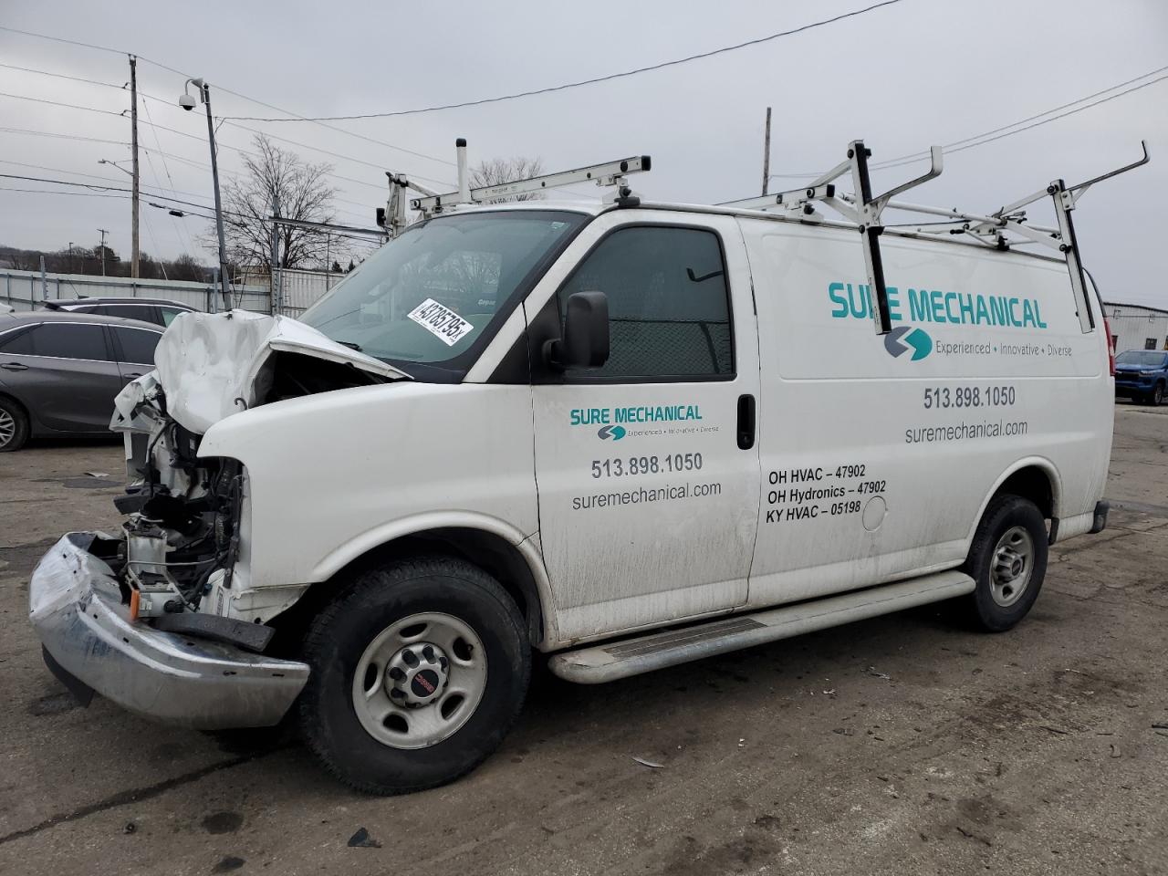 2016 GMC Savana VIN 1GTW7AFF2G1901883