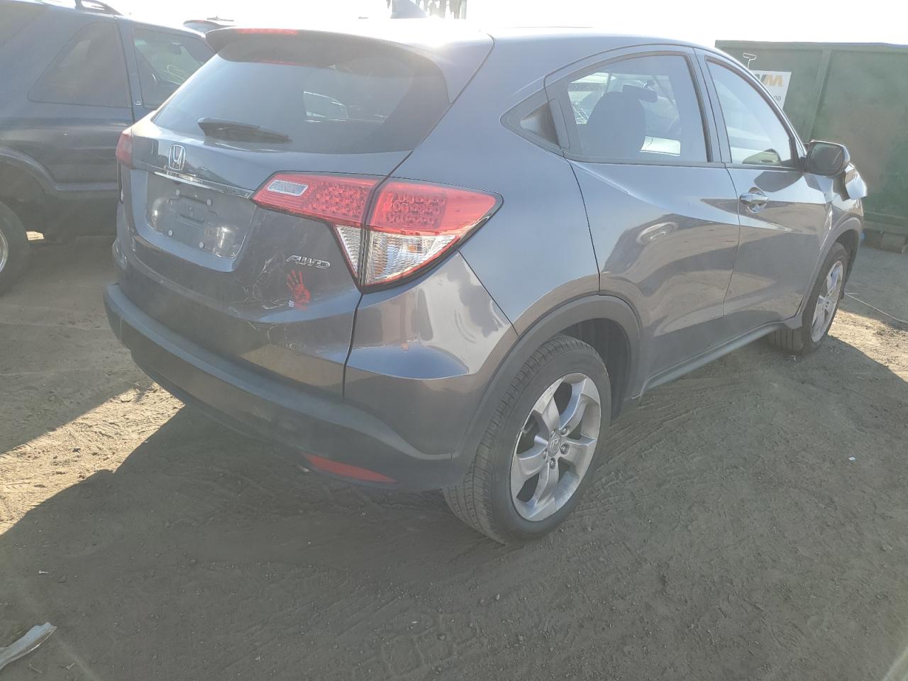 2022 Honda HR-V VIN 3CZRU6H35NM724097 Copart auction photo, front end damage thumbnail 3