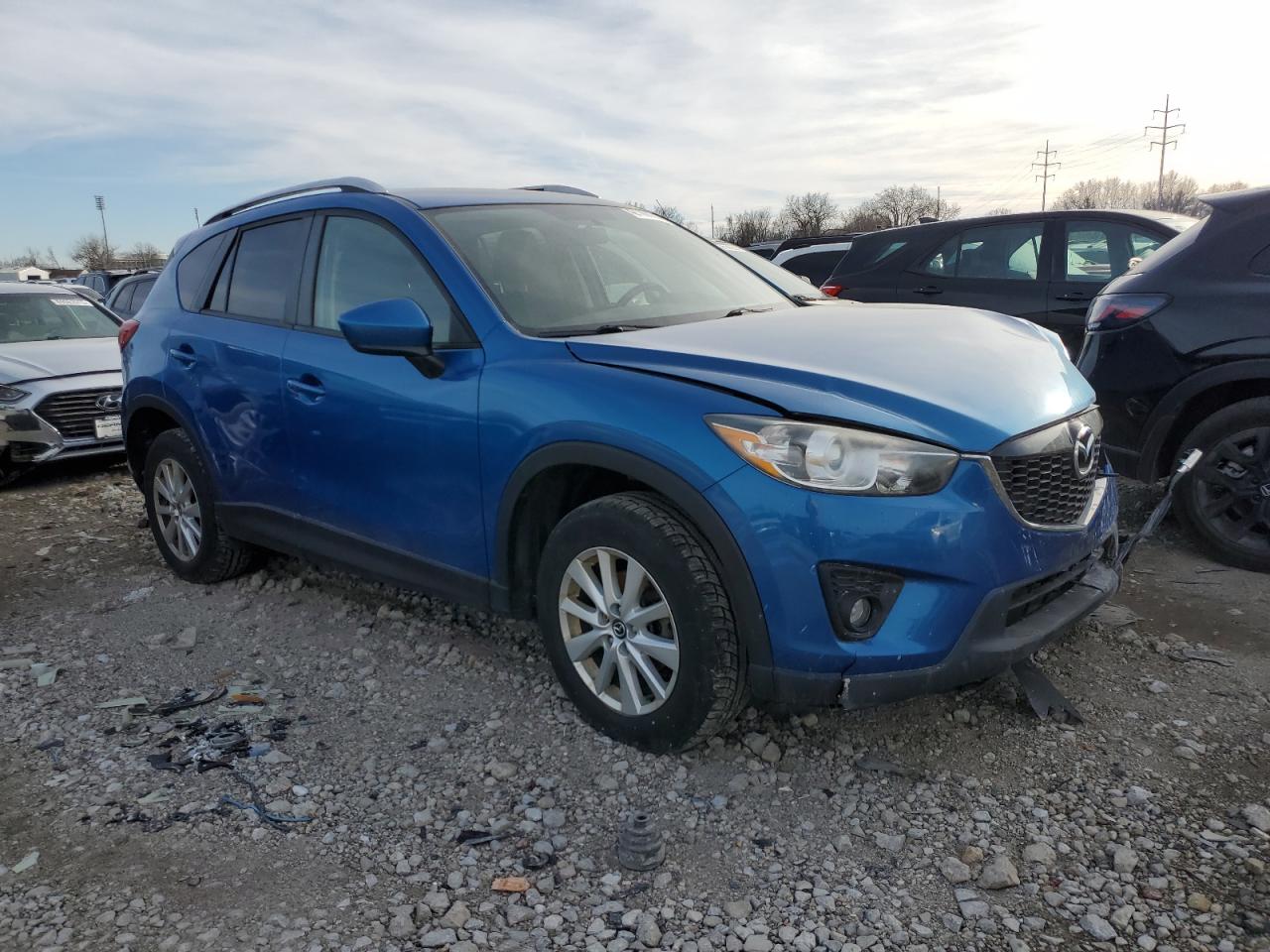 2014 Mazda CX-5 VIN JM3KE4CY1E0305248 Copart auction photo, front end damage thumbnail 4