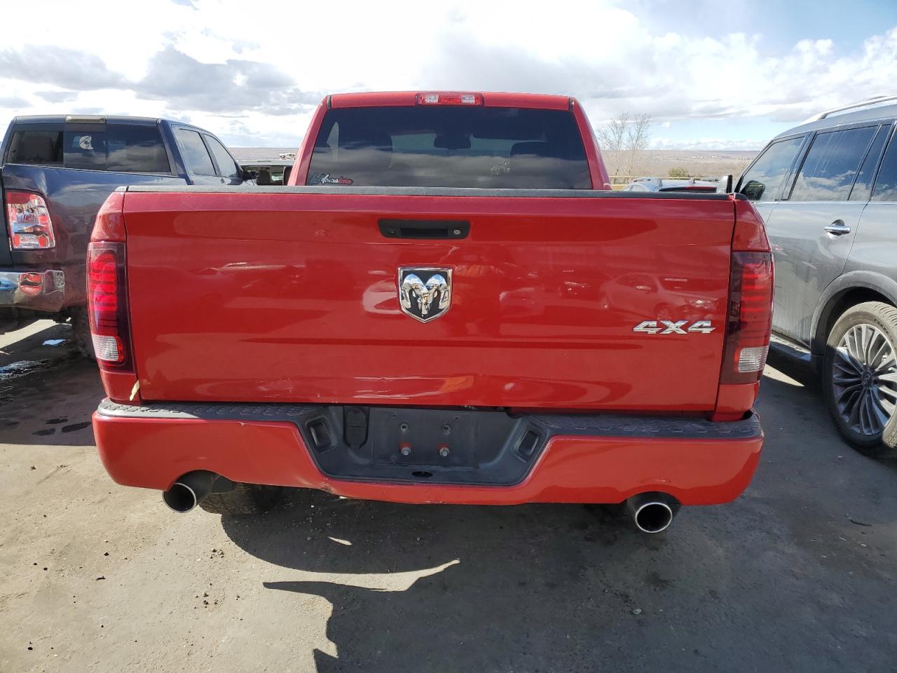 2013 RAM 1500 VIN 3C6JR7CT4DG536628 Copart auction photo, front end damage thumbnail 6