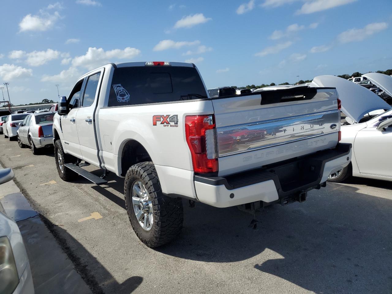 2018 Ford F250 VIN 1FT7W2BT3JEB47059 Copart auction photo, water/flood damage thumbnail 2
