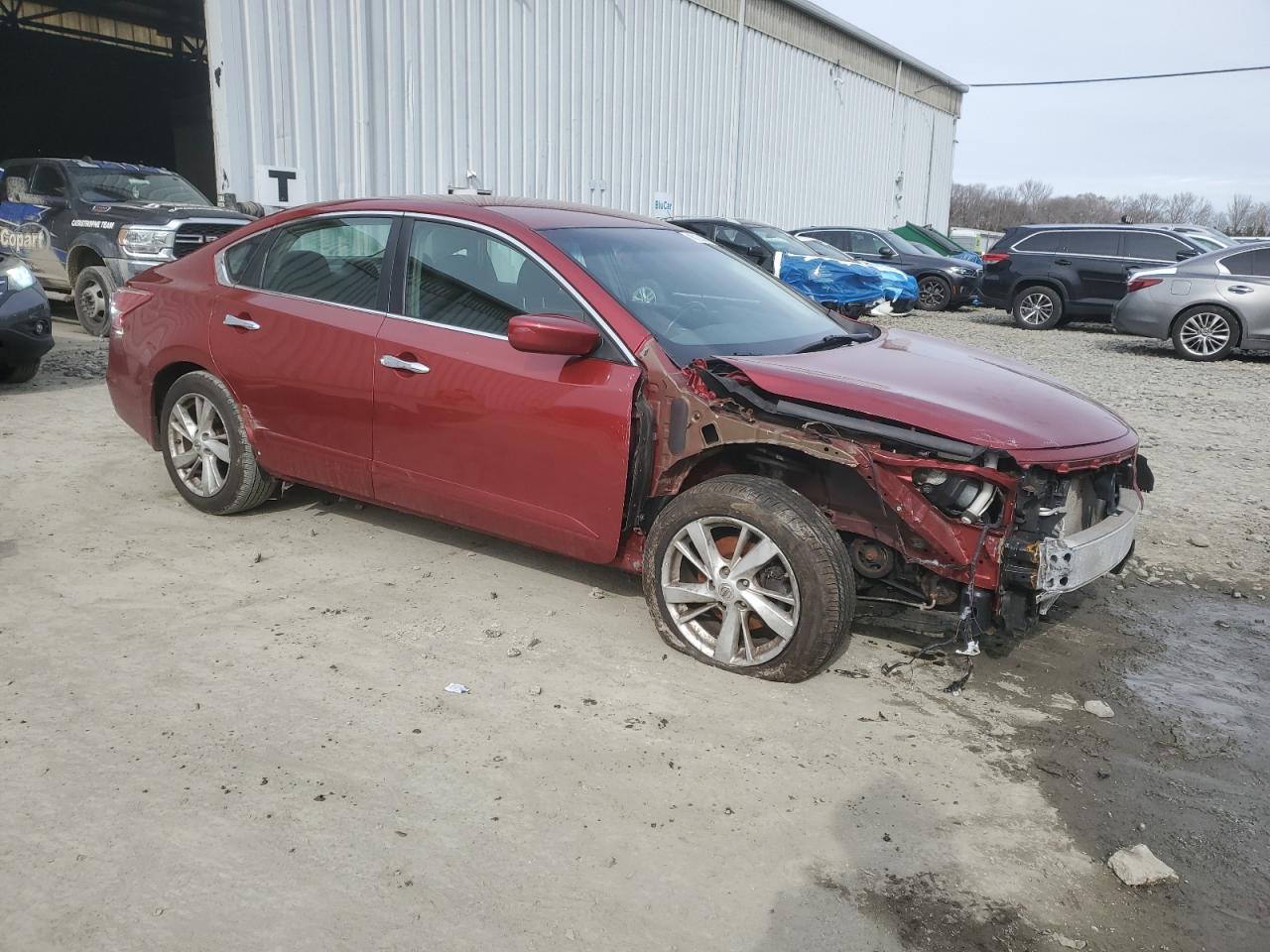 2013 Nissan Altima VIN 1N4AL3AP2DC260533 Copart auction photo, front end / side damage thumbnail 4