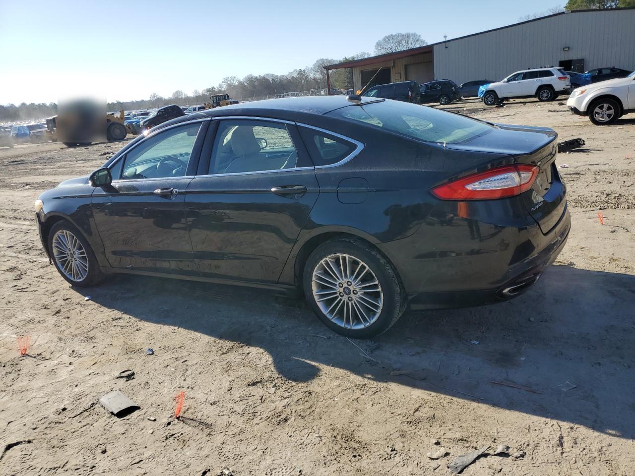 2015 Ford Fusion VIN 3FA6P0T90FR207910 Copart auction photo, front end / rear end damage thumbnail 2