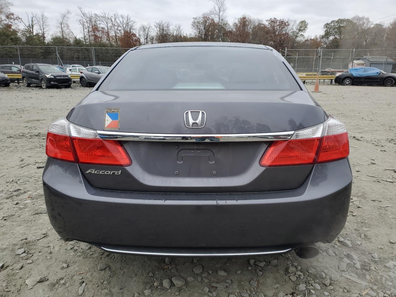 2013 Honda Accord VIN 1HGCR2F76DA005949 Copart auction photo, side / minor dent/scratches damage thumbnail 6