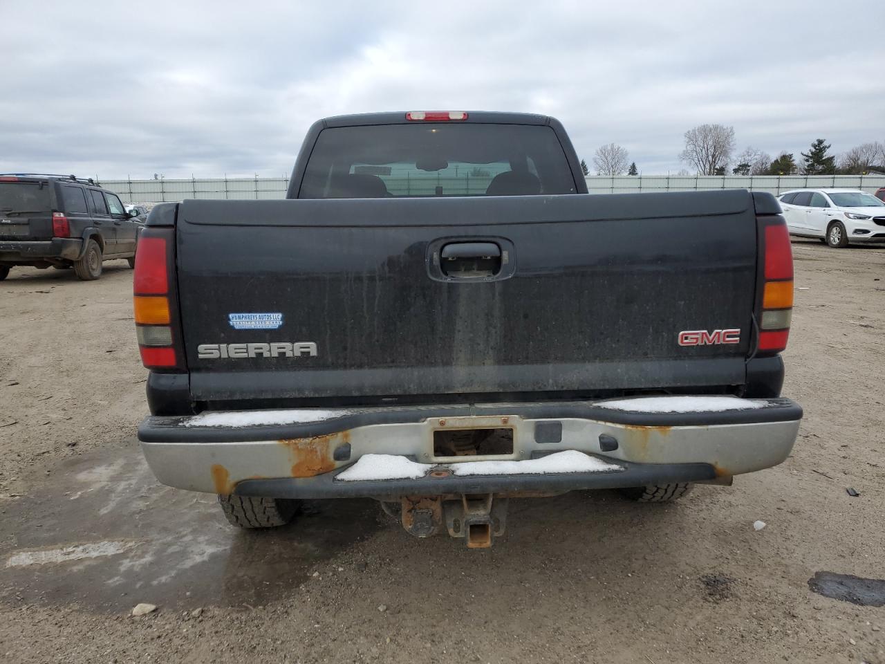 2004 GMC Sierra VIN 2GTEK19T941293622 Copart auction photo, all over damage thumbnail 6