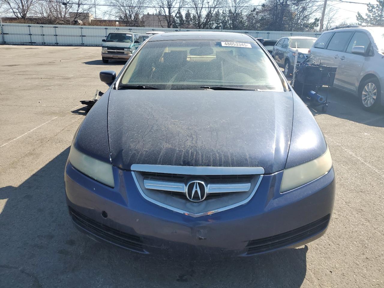 2004 Acura TL VIN 19UUA66214A001833 Copart auction photo, side damage thumbnail 5